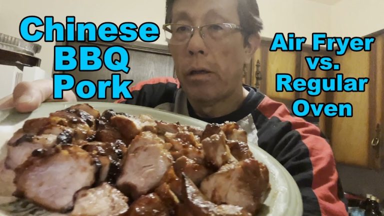 Delicious Chinese BBQ Pork (Air Fryer Chinese Cooking) My Char Siu Recipe 中式叉烧食谱