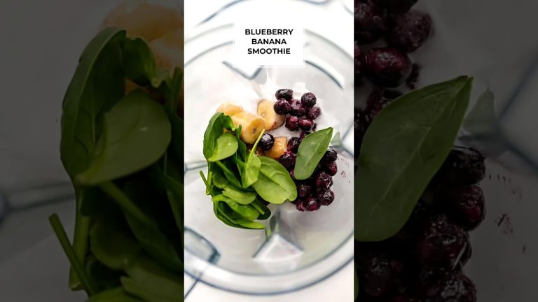 Smoothie | Strawberry Blueberry Banana Smoothie | #short