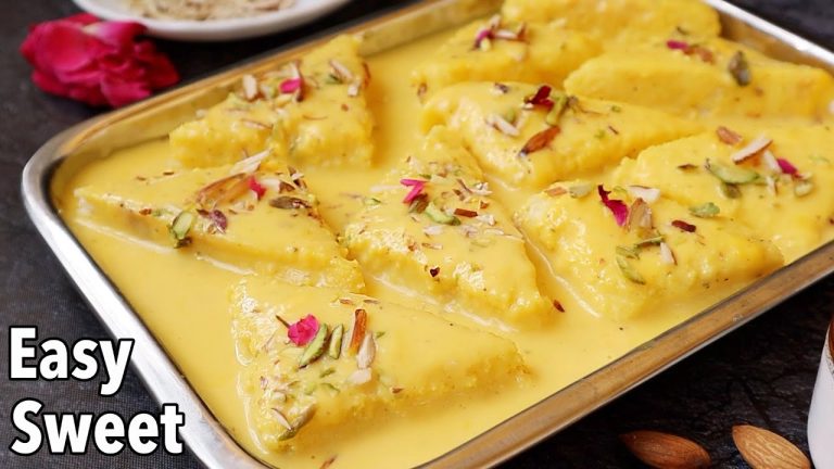 రంజాన్ స్పెషల్ స్వీట్ 😋పిల్లలు కూడా ఈజీగా చిటికెలో చేసేస్తారు| Bread sweet In Telugu | Sweet Dessert