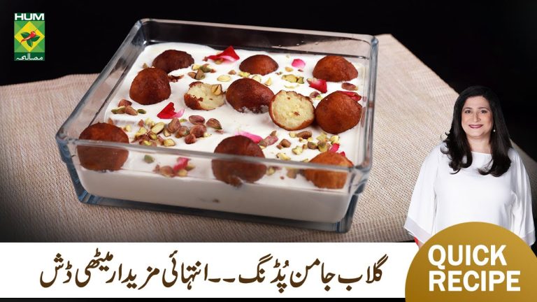 Gulab Jamun Pudding | Fusion Indian Dessert | Festive Recipes | Food Diaries | Zarnak Sidhwa