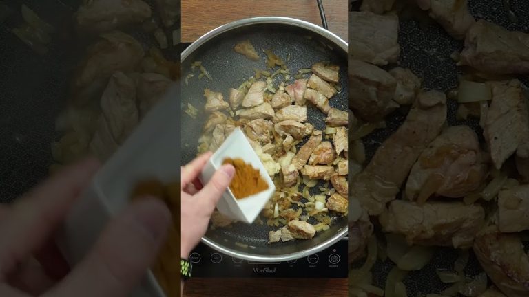 Easy High Protein Pork Lentil Curry! 🍛