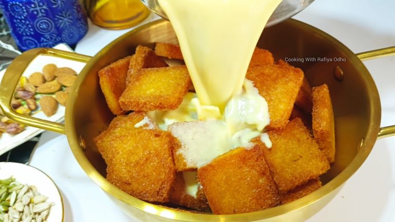 Shahi Tukda Ki Recipe 😋 10 Minutes Dessert Recipe | Easy Toast Recipe | Helly Simple Recipes