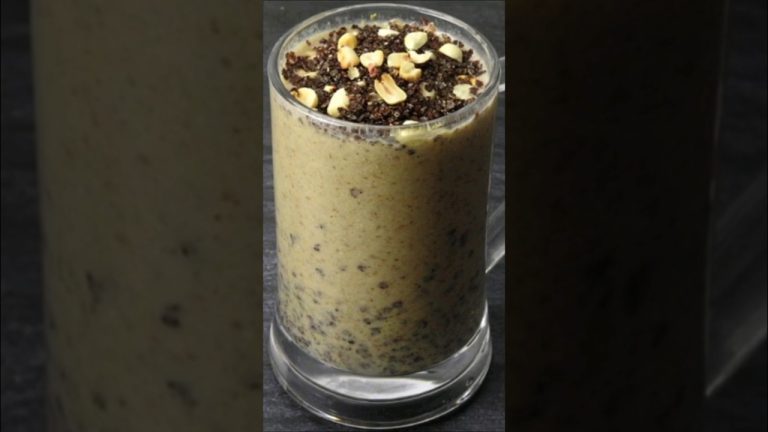 Breakfast Smoothie for weight loss | Ragi Smoothie Recipes #short #shorts #shortsvideo #shortsvideo