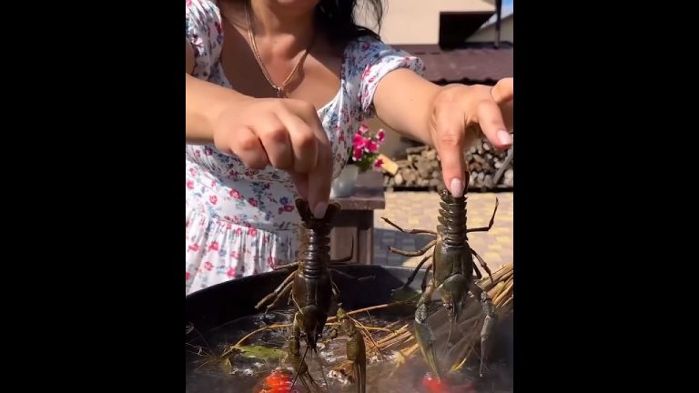 Mouth-watering Crayfish Delight To Enjoy 🦀 More Recipes in Our Page #crayfish