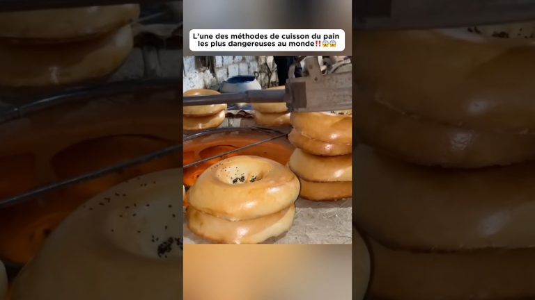 Une dangereuse méthode de cuisson du pain‼️😱😱 #food #pain #bread #delicious #découverte #pourtoi