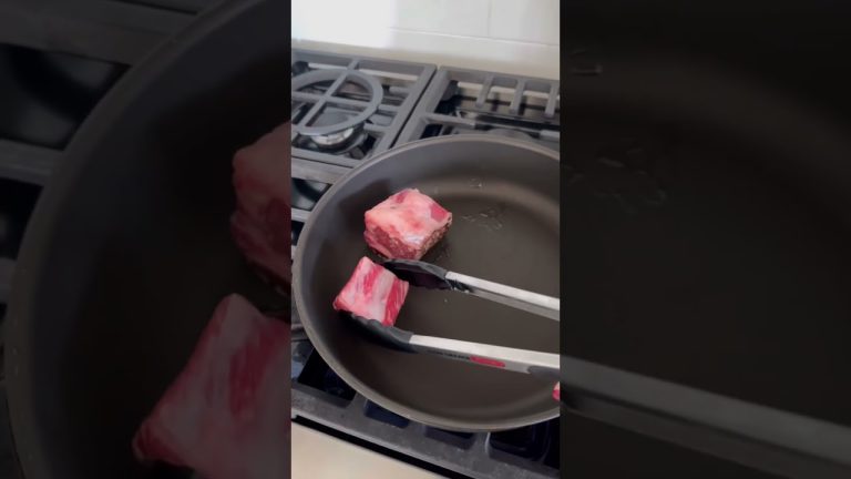 Beef Short Ribs take a mere 15 minutes of prep!