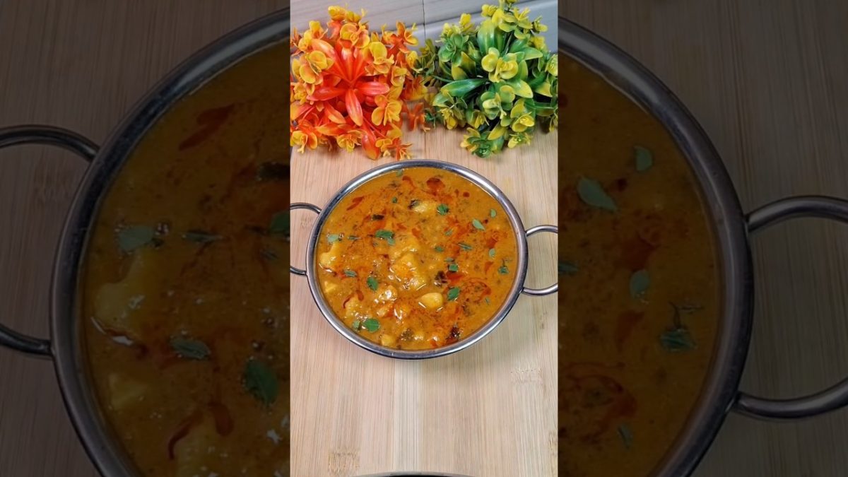 No Onion No Garlic Aloo Ki Sabji Recipe | Bhandare Wali Sabji #shorts #viral #navaratri #aloorecipe