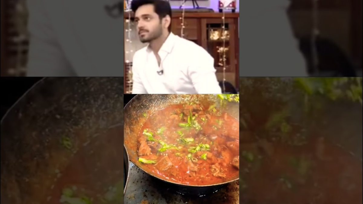 😮Wahaj Ali ko khany MN Kya Pasand ha? |How to make mutton karahi| #shorts #youtubeshorts #viralvideo