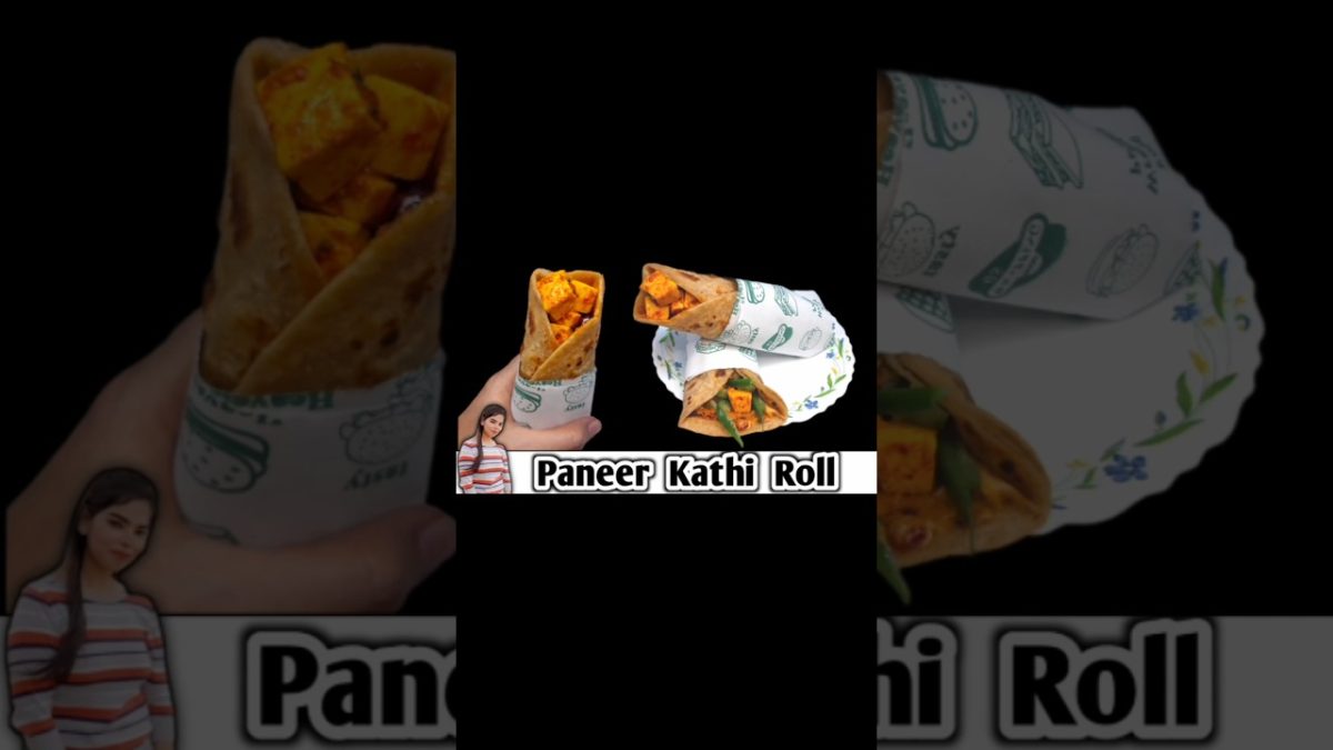 Paneer Tikka Roll | #shorts #viralvideo #trending #youtubeshorts