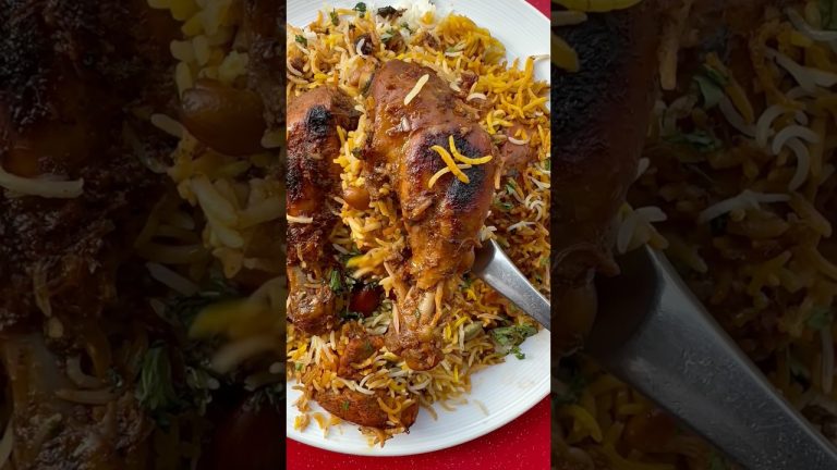 Zindagani Ki Khaas Biryani: Recipe in Description #shorts #youtubeshorts #chickenbiryani #biryani