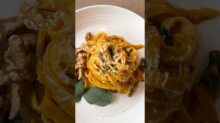 Easy Pumpkin Pasta  #pumpkinrecipes #easypastarecipe #easyrecipe