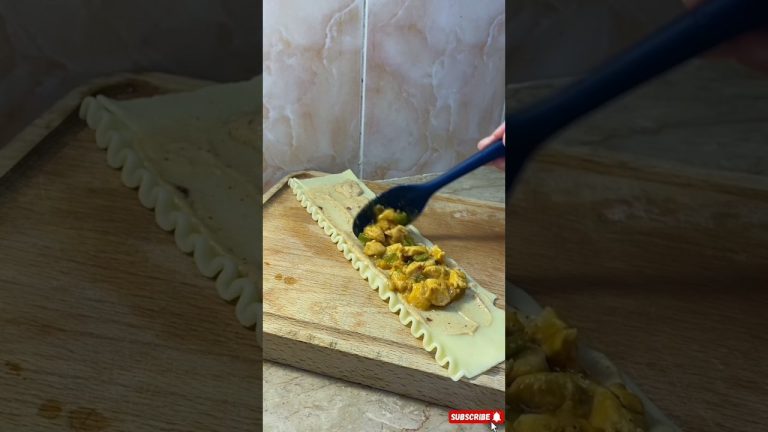 Lasagna Cheese Roll🌮🫔🥙 #chickenroll #lasagna #shorts #easyrecipe