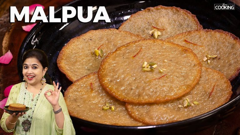 Malpua Recipe | Wheat Malpua | Indian Dessert Recipes | Sweet Recipes | Festival Sweets