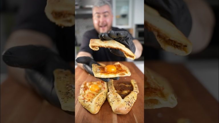 Pide (aka Flatbread) #food #cooking