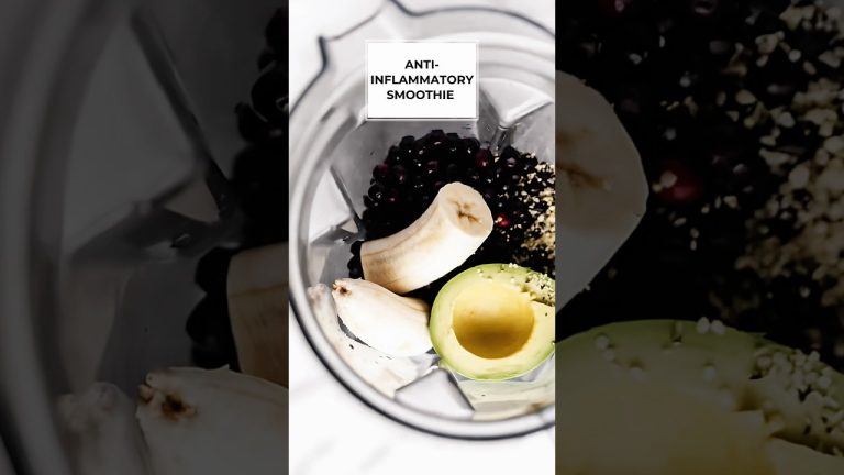 Anti-Inflammatory Smoothie Recipe #short