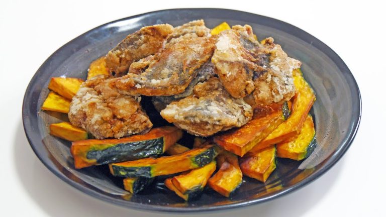 Japanese Deep-Fried Fish and Pumpkin | Mother's Easy Recipes