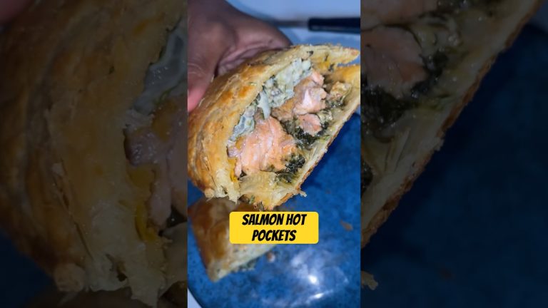 Salmon Hot pockets #recipe #cooking #foodie