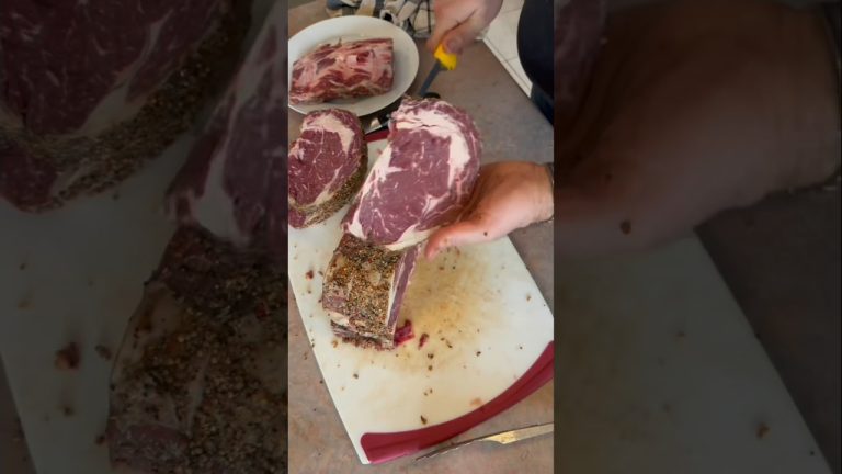 THICKEST Steaks I’ve EVER made