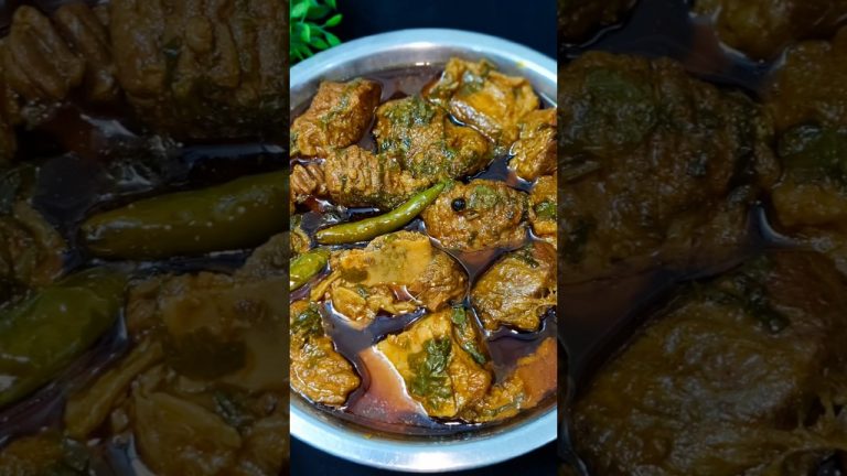 Gosht Ka Salan | Beef Palak Gosht Recipe | gosht shorba recipe| eid special #aloogosht #beef #shorts