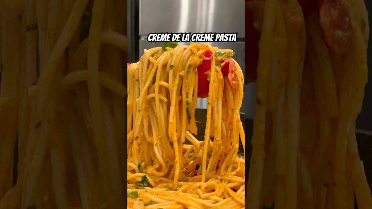The CREAM OF THE CREAM Tomato Pasta Recipe #viral