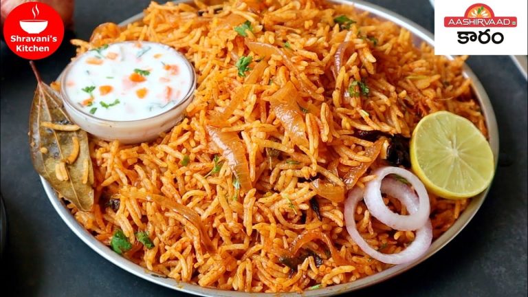 ఇంట్లో కూరగాయలు లేనప్పుడు 2 ఉల్లిపాయతో ఇలాచేయండి బిర్యానిలా సూపర్గా ఉంటుంది😋 Onion Biryani In Telugu