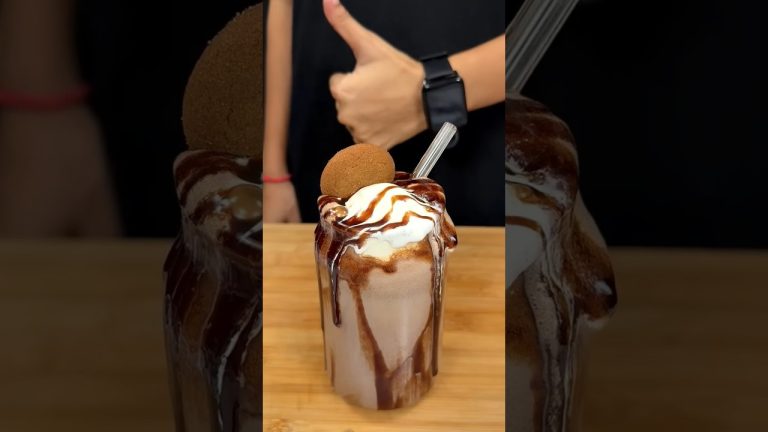 Dark Fantasy Milkshake ASMR || #shorts #food #cooking #asmr #recipe #indianasmrworld #milkshake