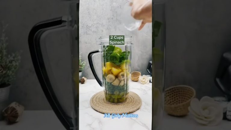 Weight Loss Green Smoothie Recipe #shorts #weightloss #fitness  #weightlossjourney #healthysmoothie