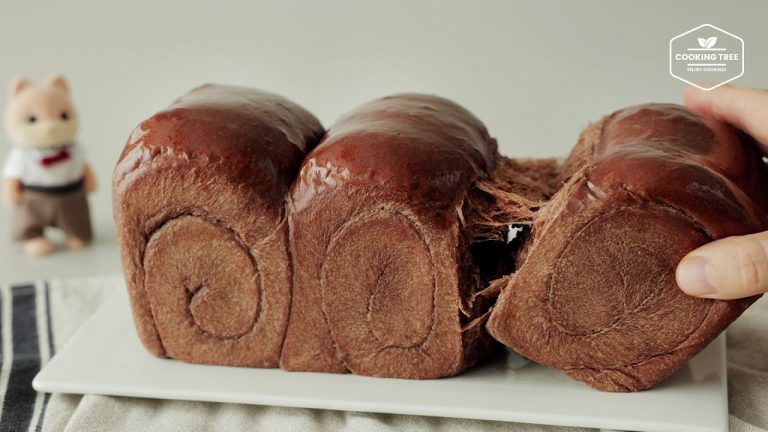 초콜릿 식빵 만들기 : Chocolate Bread Recipe : Chocolate Loaf Bread | Cooking tree