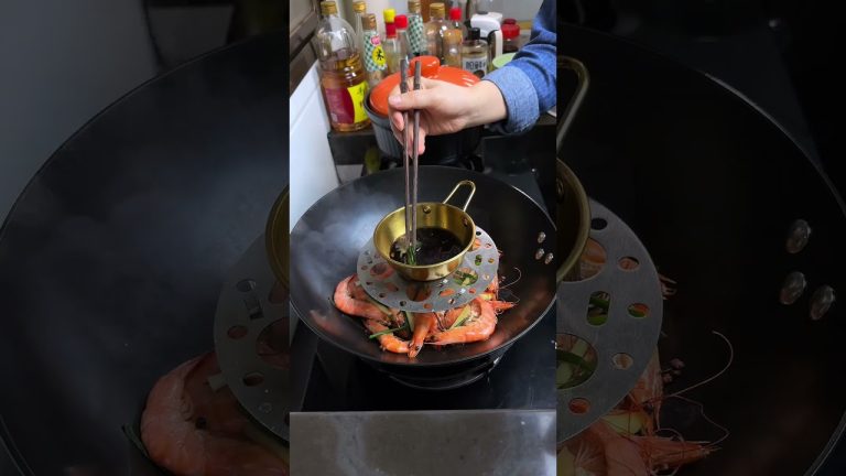 简简单单的干焖大虾，鲜甜美味晒美食是对平凡生活的热爱