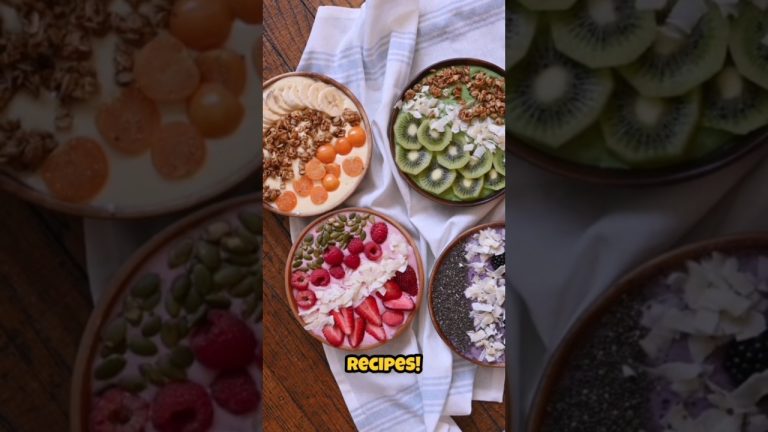 Banana & Yogurt Smoothie Recipe 🍌 Easy & Delicious #shorts