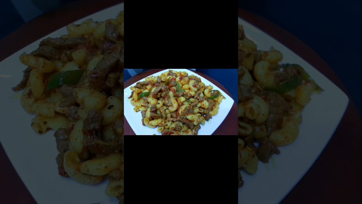 Quick And Delicious Recipe #beefmacroni #short #viralshort