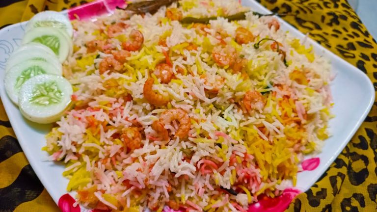 Prawns Pulao | Jhinga Pulao | Kolambi Rice | Shrimp Pulao | Seafood recipe | White Prawns Pulao |