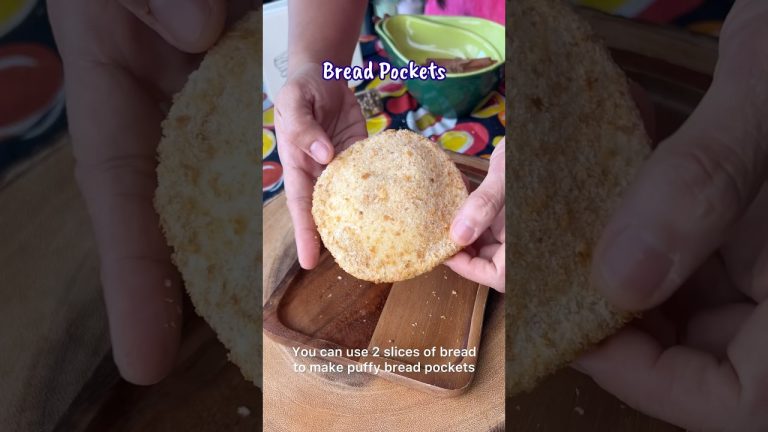 Bread Pockets – Easy Breakfast and Snack Option