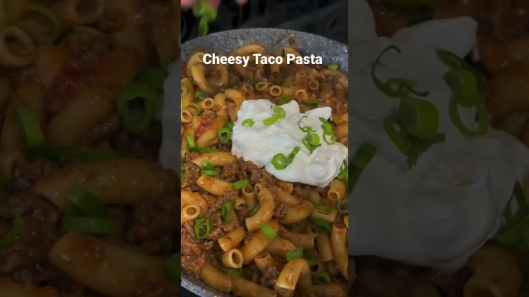 Cheesy Taco Pasta