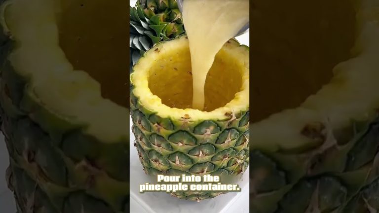 Fall Essential: Pineapple Slushie!