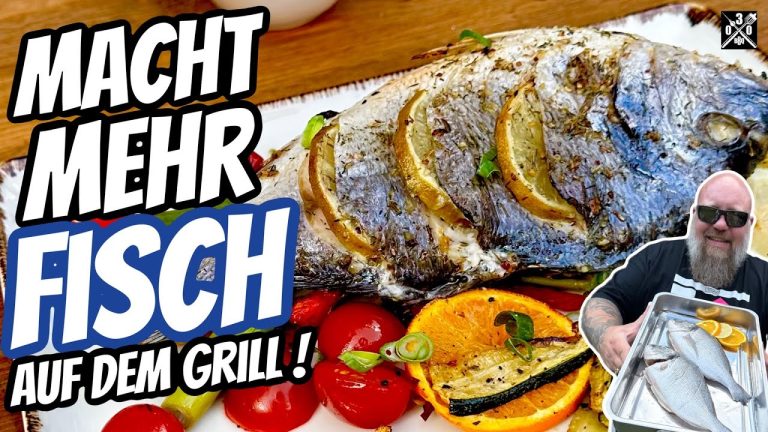 Gespickte DORADE vom GRILL – 030 BBQ