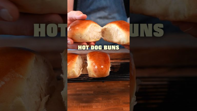 How I Make Hot Dog Buns 🌭