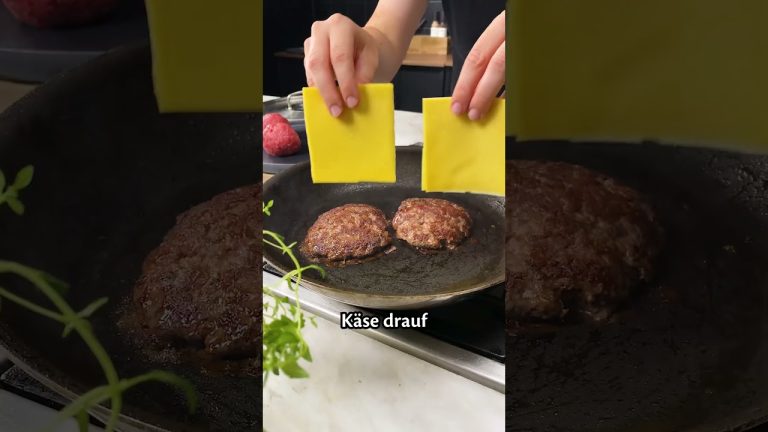 Smash! Wir lieben diesen Burger einfach. Was kommt auf euren Burger? 🍔