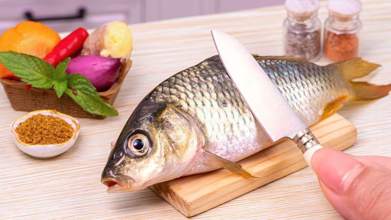 How to Cook Yummy Miniature Fish Curry Recipe | Best Miniature Cooking Yummy Videos | Diy Mini Food