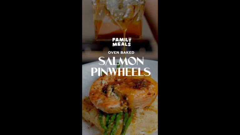 Family Meals: 30-Minute Baked Salmon Pinwheels