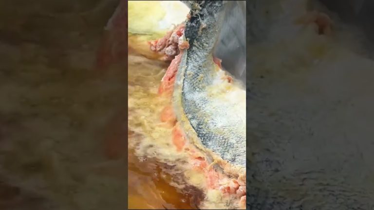 Delecious Outdoor Cooking Fish🔥#cooking  #ytshorts