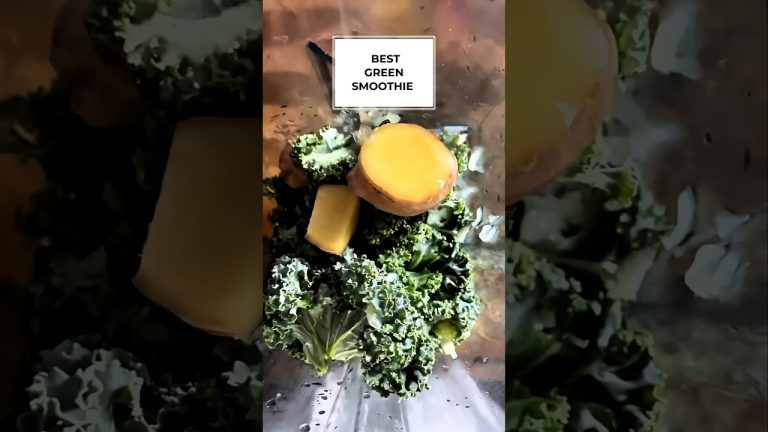 Green Smoothie Recipes: Best Green Detox Smoothie Recipe For Weight Loss #short