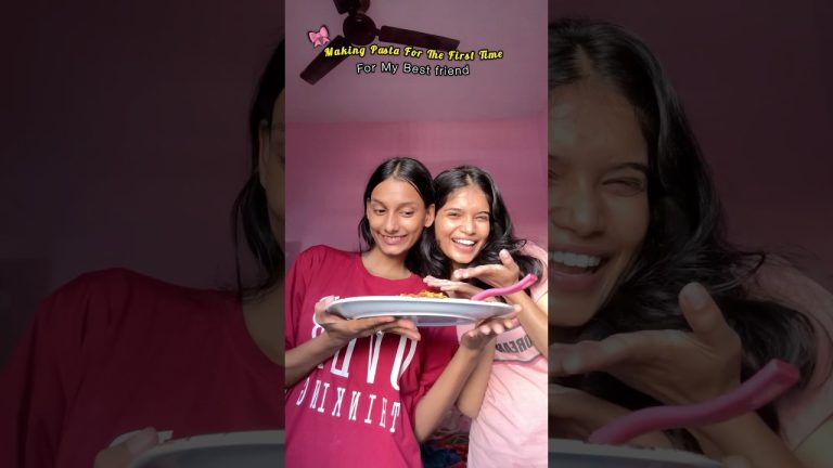 Making Pasta For My Bestfriend❤️🎀 #cooking #cookwithme #cookingvlog #food #shortsviral #shorts