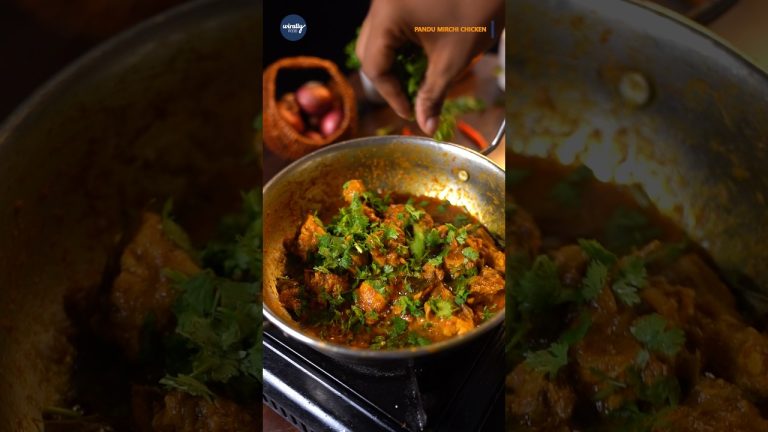 Pandu mirchi chicken 🥵🍗 #foodie #wirallyfood #nonvegrecipe #nonvegrecipe