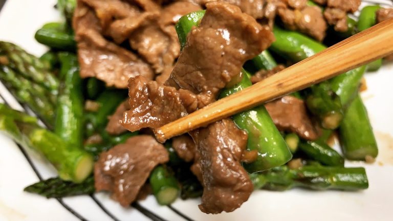 Easy Stir Fry Beef and Asparagus Recipe