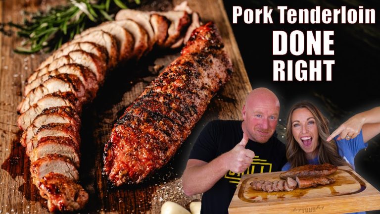 Grill This Super Juicy Pork Tenderloin with Honey Garlic Sauce & You Won't Regret it!