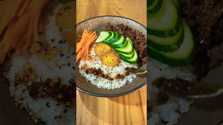 Pork Rice bowl #shorts