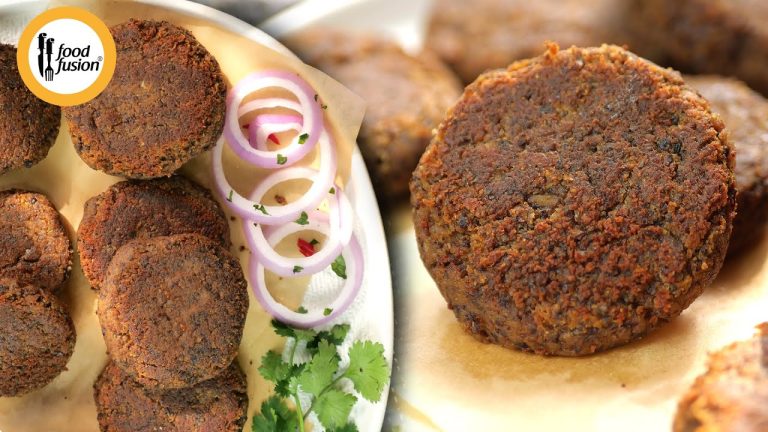Kala Chana Galawati Kabab Recipe by Food Fusion