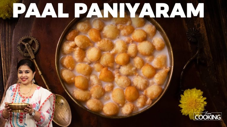Chettinad Paal Paniyaram | Dessert Recipes | Sweet Recipes | Chettinad Special | @HomeCookingShow