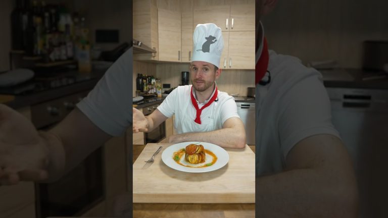 Remy's Ratatouille 👨‍🍳🐀 #cooking #ratatouille #recipe